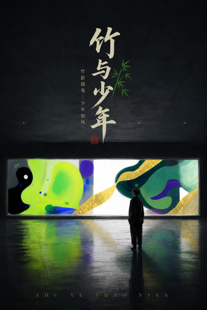 《竹与少年》